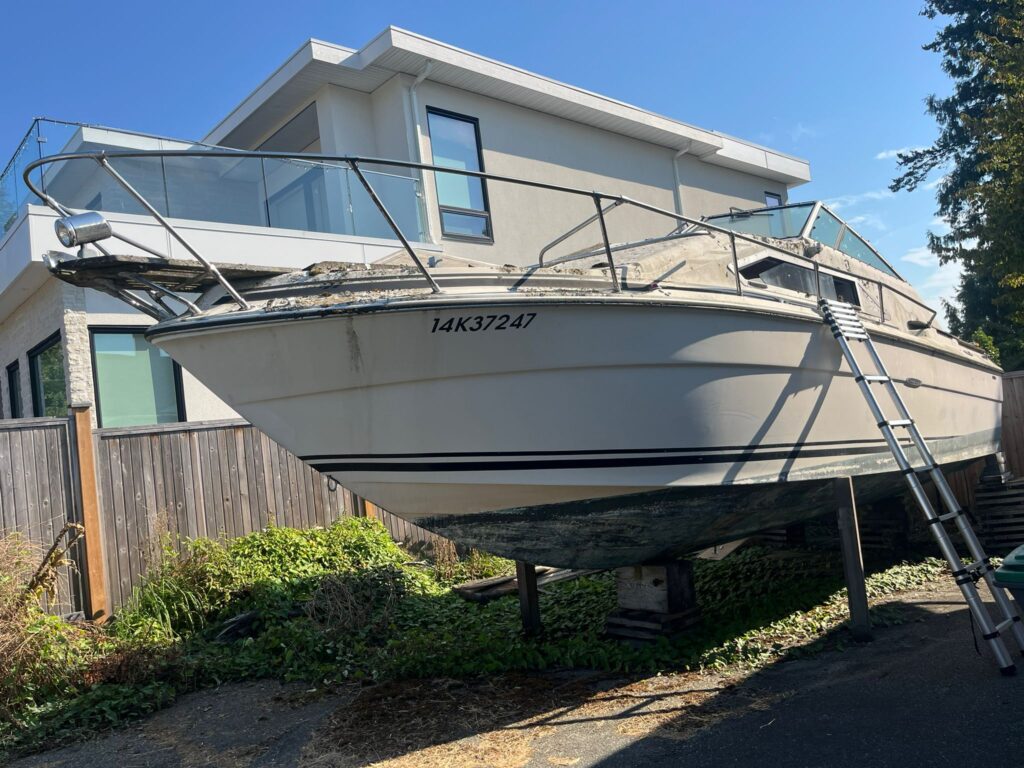 What Happens During Professional Boat Removal in Vancouver