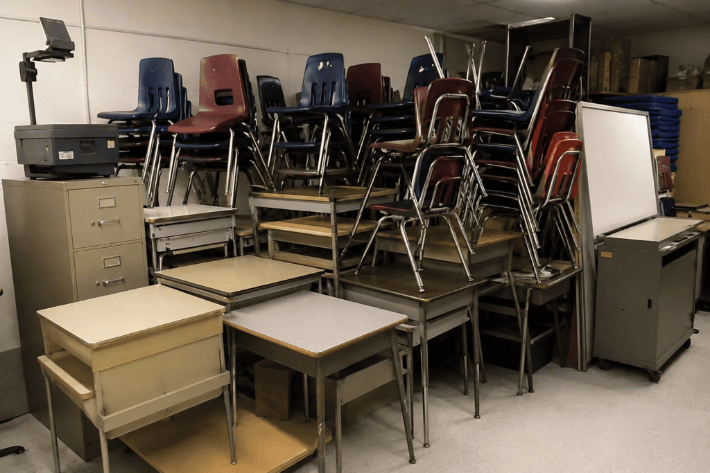 School Furniture Removal in Vancouver