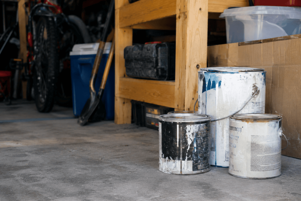 What to Do With Old Paint Cans During a Garage Cleanout in Vancouver